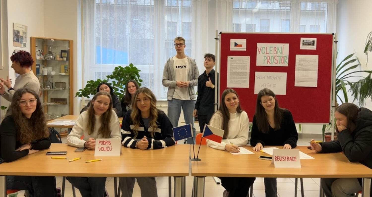 Volby do školního parlamentu 2024-25